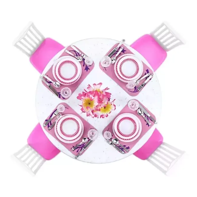 Ruhhy Meubelset voor Poppenhuizen - Grote Set voor Creatief Spel