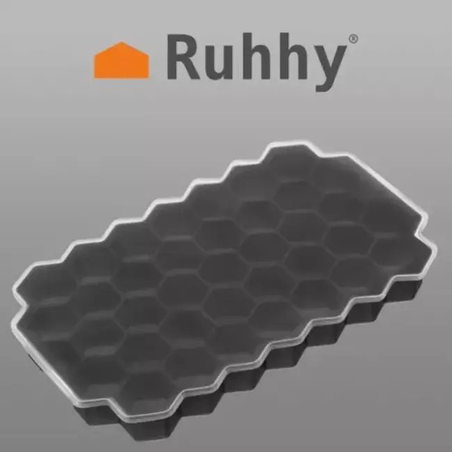 Ruhhy Siliconen IJsblokjesvorm - Gemakkelijk IJsblokjes Maken