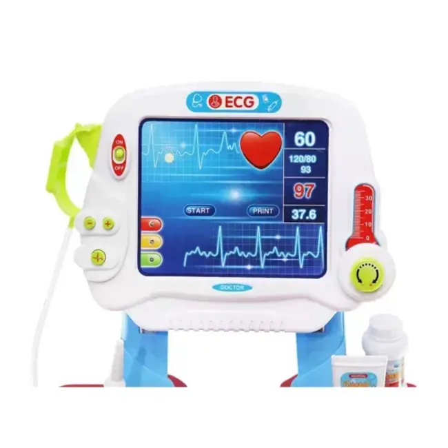 Ruhhy Kleine Dokterset - Interactieve Medische Wagen met Accessoires