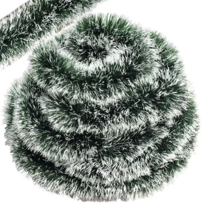 Ruhhy 6 Meter Frostige Kerstslinger - Perfect voor Grote Kerstbomen