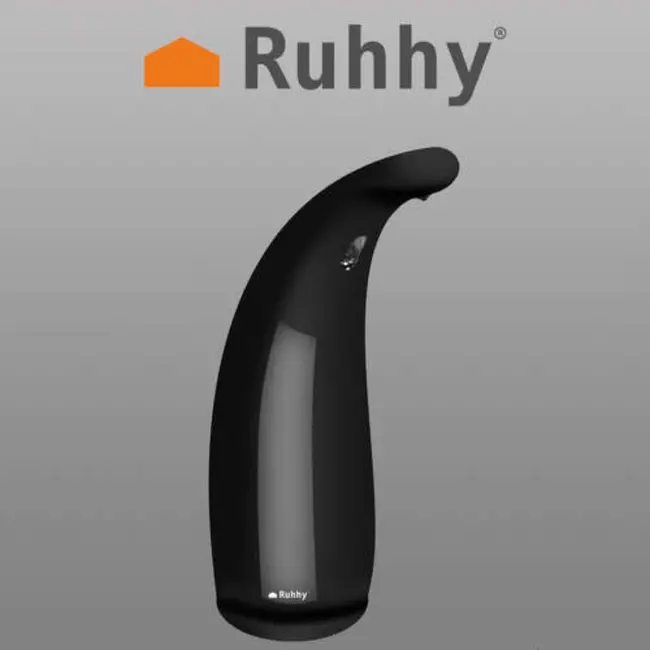 Ruhhy Automatische Zeepdispenser Zwart - Hygiëne en Stijl in Één