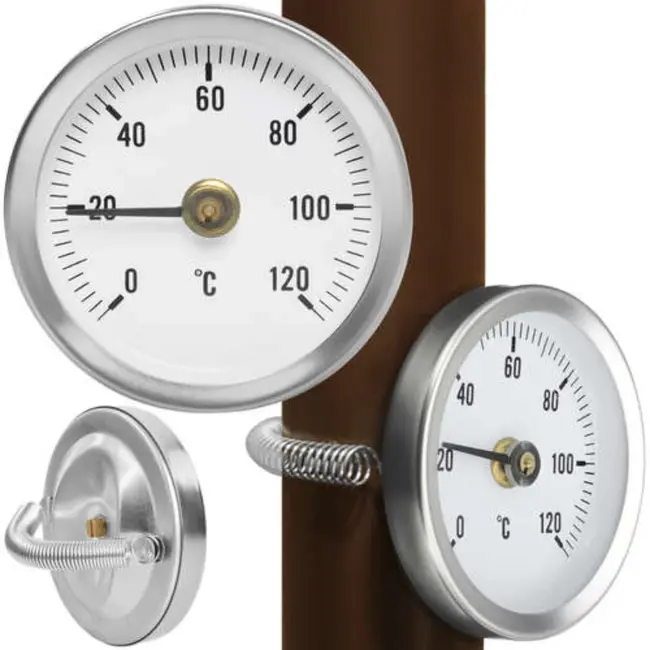Ruhhy Bimetalen Thermometer – Nauwkeurige Temperatuurmeting voor Industrie en Thuis