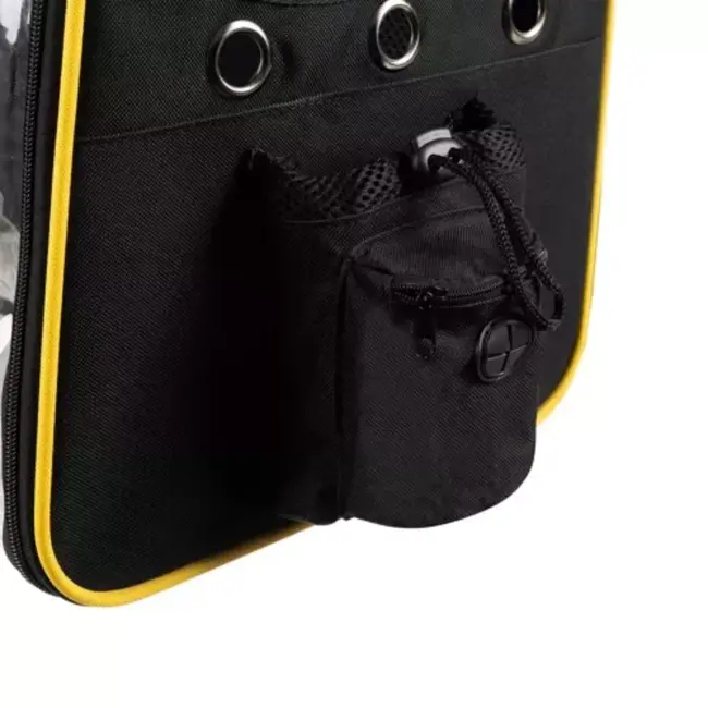 Purlov Transportrugzak voor Huisdieren - Veilig en Stijlvol Reizen met Uw Huisdier