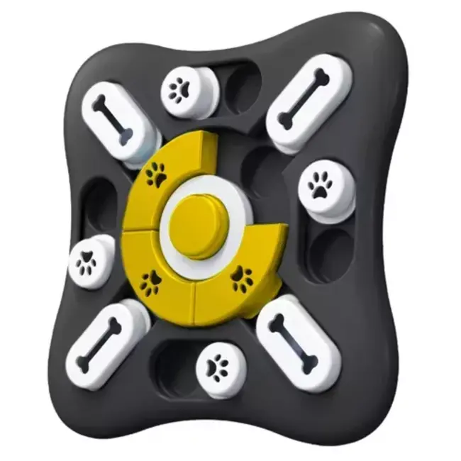 Purlov Interactief Hondenspeelgoed met Voervertragende Kom - Stimuleert Mentale Activiteit