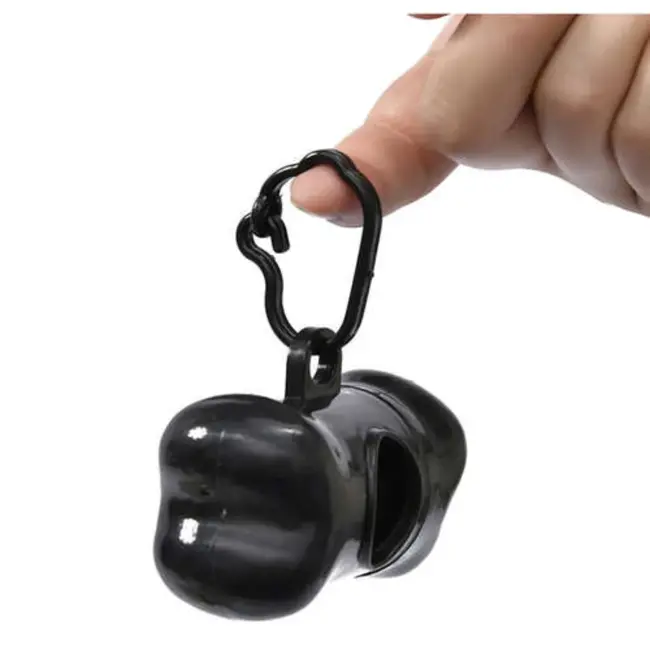 Purlov Zwart Poepzakjes Set - 1000 Stuks met Handig Etui - Perfect voor Hondenwandelingen