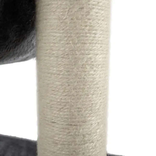 Purlov Kattenkrabpaal - Grijs 141cm - Perfect voor Spel, Rust en Krabbehoeftes van Katten