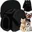 Purlov Transporter - Draagtas voor Honden en Katten - Zwart - Veilig en Duurzaam