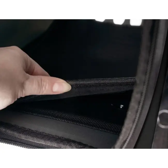 Purlov Transporter - Draagtas voor Honden en Katten - Zwart - Veilig en Duurzaam