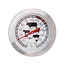 Malatec Professionele analoge vleesthermometer van roestvrij staal met duidelijke schaal voor koken, braden en roken