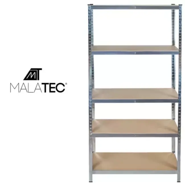 Malatec Magazijnstelling 220x100x45 - Optimaliseer Uw Opslagruimte met Robuustheid en Stijl