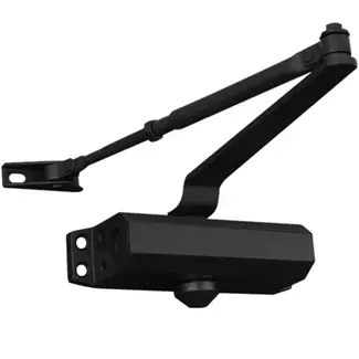 Malatec Deurdranger Zwart 40-60kg - Weerbestendig en Instelbaar