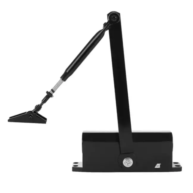 Malatec Deurdranger Zwart 40-60kg - Weerbestendig en Instelbaar