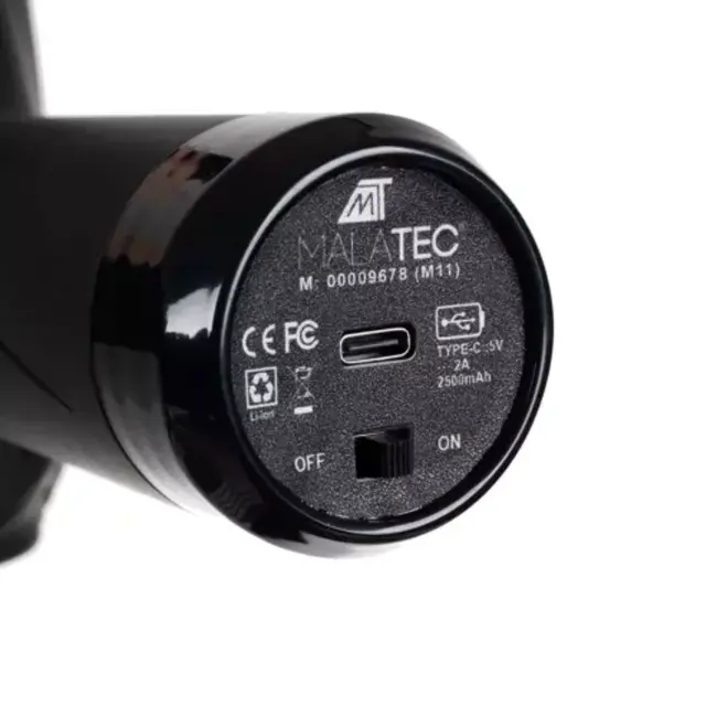 Malatec Massagepistool - 45W met 12 Koppen - Voor Thuis en Professioneel Gebruik