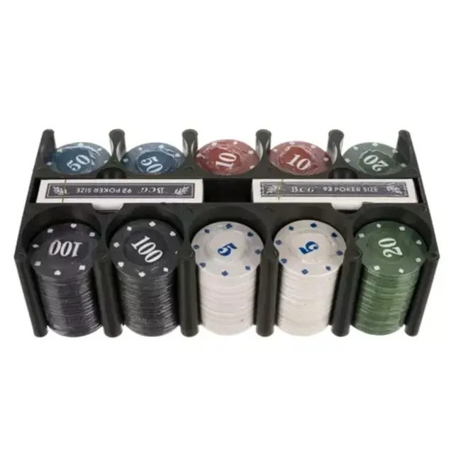 Malatec Alles-in-één Texas Poker Set - 200 Chips en Meer