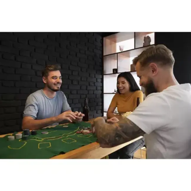 Malatec Alles-in-één Texas Poker Set - 200 Chips en Meer