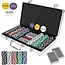 Malatec Poker Set met 300 Chips - Compleet en Veilig in Aluminium Koffer