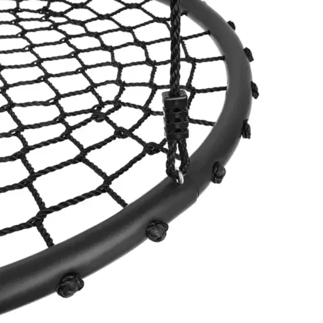 Malatec Nestschommel 100cm Zwart - Comfort en Veiligheid voor Buiten