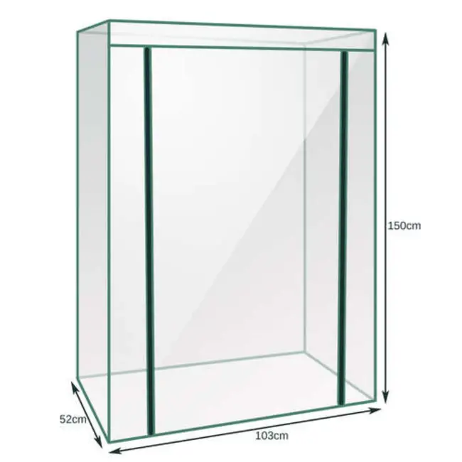 Malatec Mini Foliekas - Ideaal voor Balkons en Kleine Tuinen