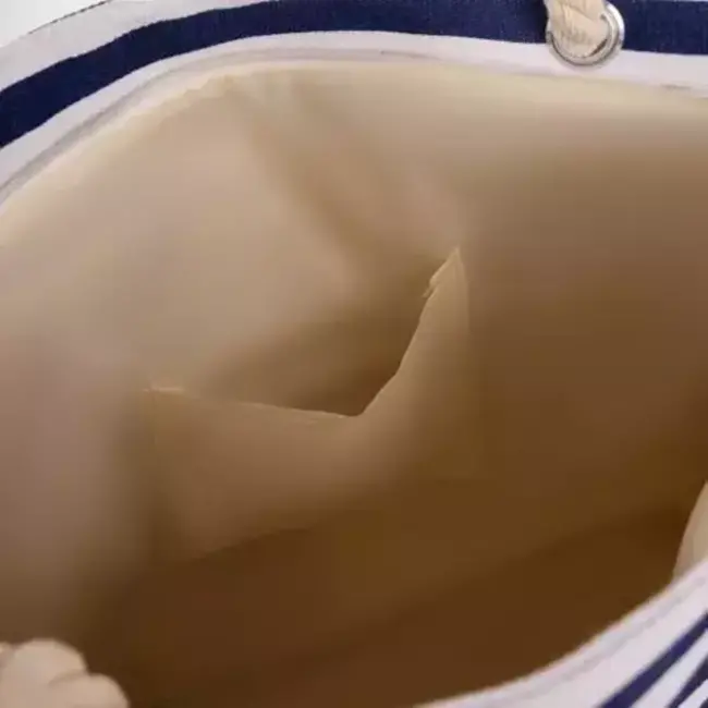 Malatec Grote Strand-/Picknicktas - Maritieme Stijl voor een Stijlvolle Zomer