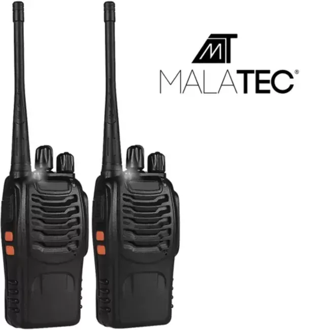 Malatec Walkietalkie Set - Uw Communicatiepartner voor Elk Avontuur