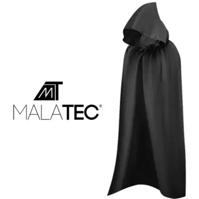 Malatec Lange Cape met Capuchon - Een Essentieel Kostuumstuk