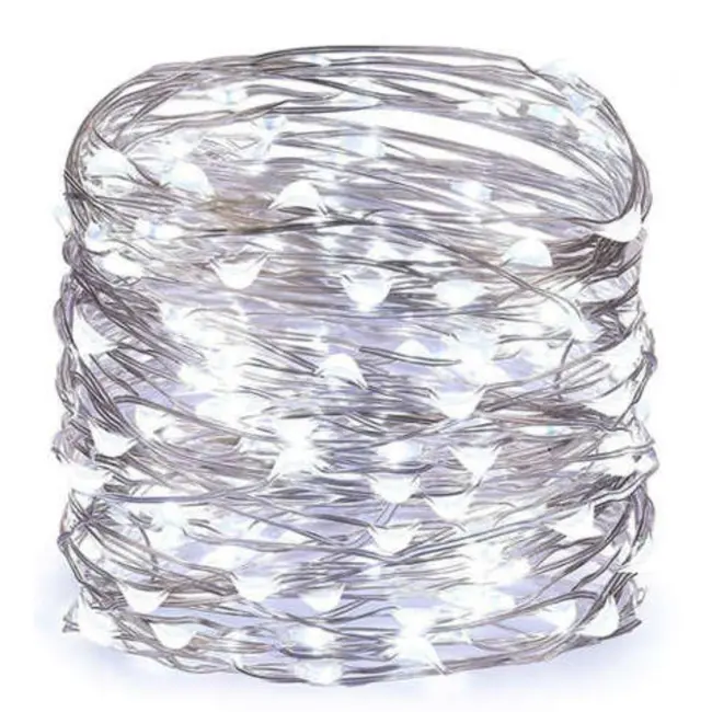 Malatec USB Kerstverlichting - 300 LED's in Koel Wit voor Sfeervolle Decoratie