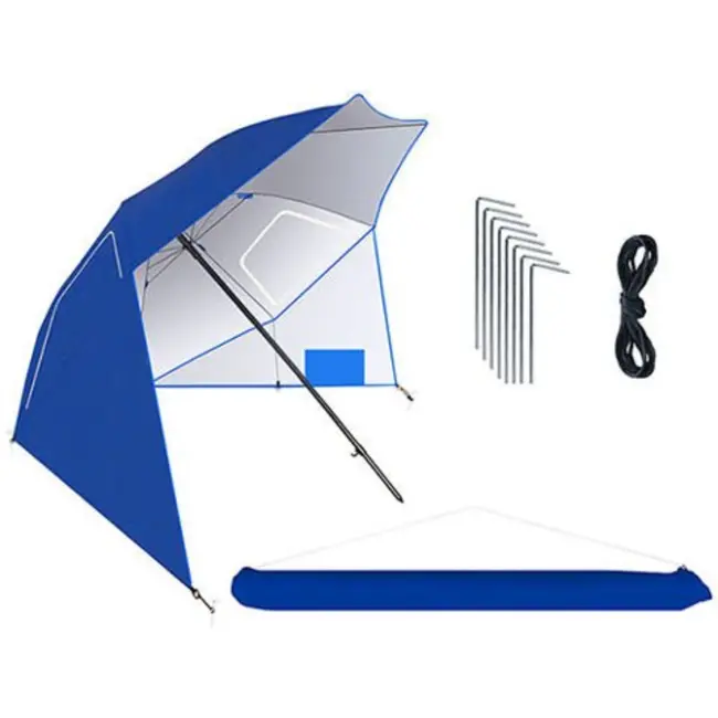 Malatec Strandparasol 260 cm: Ultieme Bescherming en Comfort