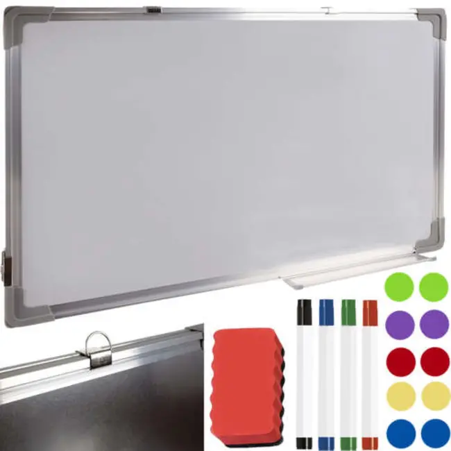 Maaleo Magnetisch Whiteboard 60x90cm - Compleet met Accessoires