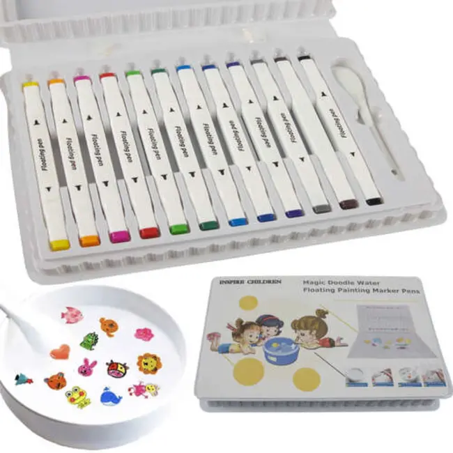 Maaleo Water Tekening Markers - Complete Set van 12 Stuks