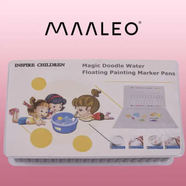 Maaleo Water Tekening Markers - Complete Set van 12 Stuks