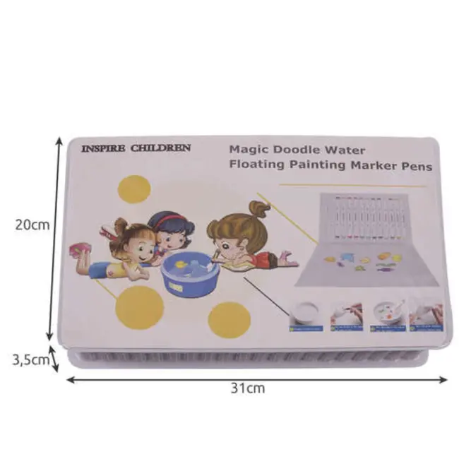 Maaleo Water Tekening Markers - Complete Set van 12 Stuks