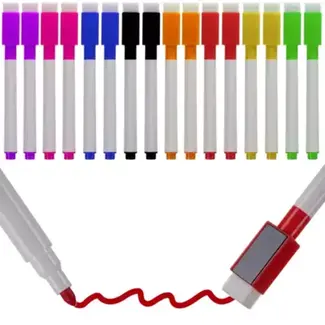 Maaleo Whiteboard Markers - Complete Set van 16 in 8 Kleuren