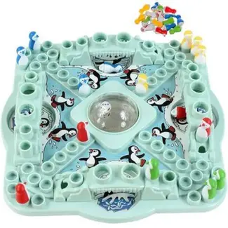 Kruzzel Pinguïn Race Bordspel - Spanning en Plezier voor de Hele Familie!