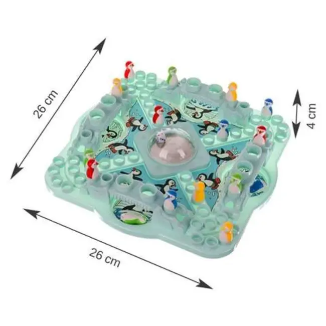 Kruzzel Pinguïn Race Bordspel - Spanning en Plezier voor de Hele Familie!