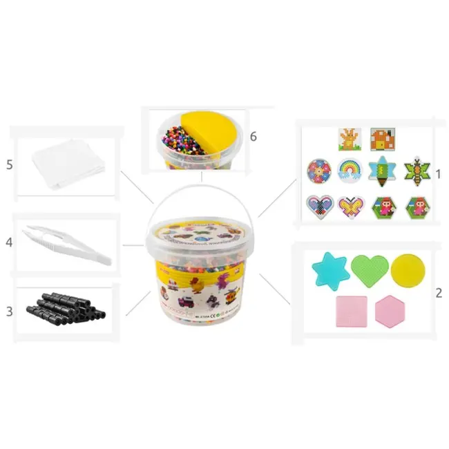 Kruzzel Strijkkralen Set 5000 Stuks - Creatief Plezier voor Kinderen!
