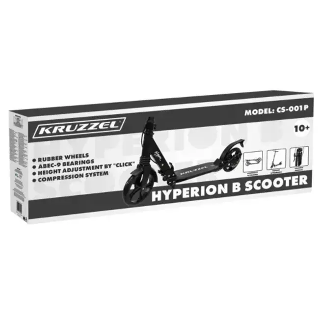 Kruzzel Hyperion Step: De Robuuste, Opvouwbare Stadsstep