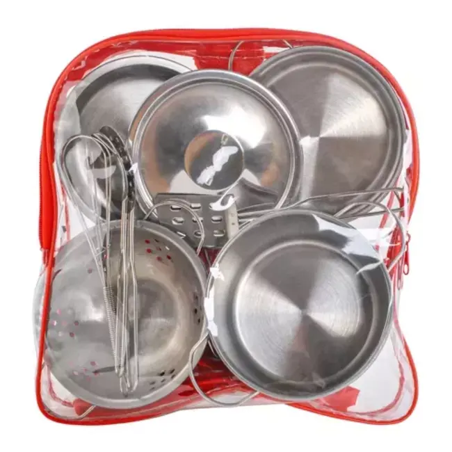 Kruzzel Kinder Kookset - Complete 13-delige Metalen Set - Perfect voor Jonge Chefs
