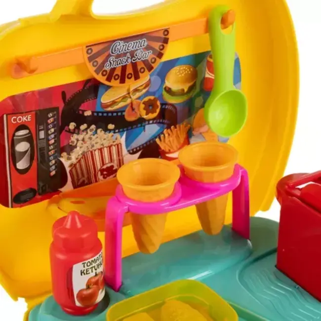 Kruzzel Cinema Koffer - Complete Kleiset met Bioscoop Thema - Creatief en Educatief Speelplezier