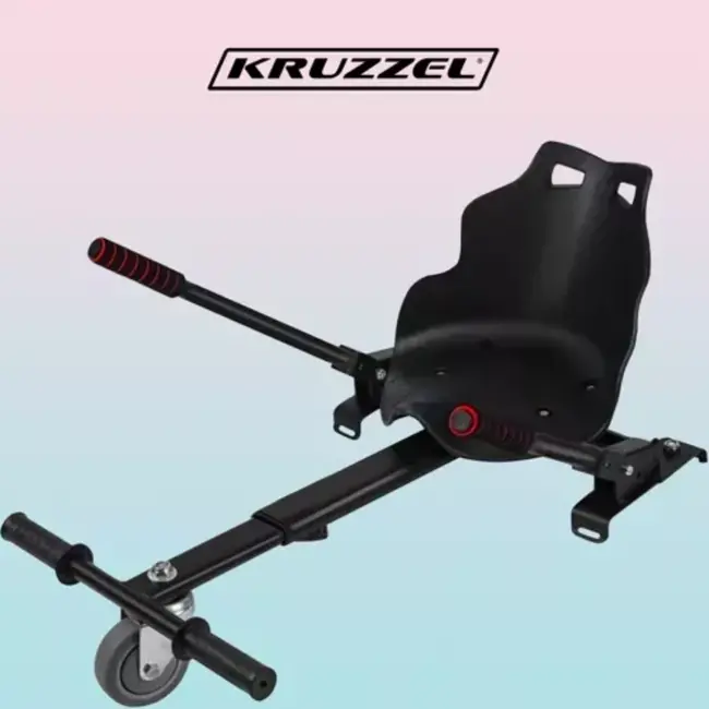 Trizand Hoverboard Zitje - Verander Je Hoverboard in een Gokart - Zwart/Oranje