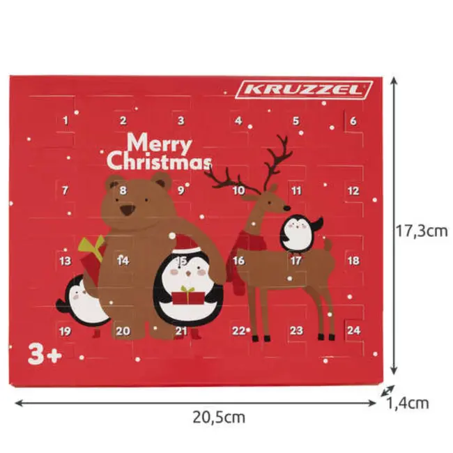 Kruzzel Adventskalender voor Meisjes - Ontdek Elke Dag Een Nieuwe Bedel