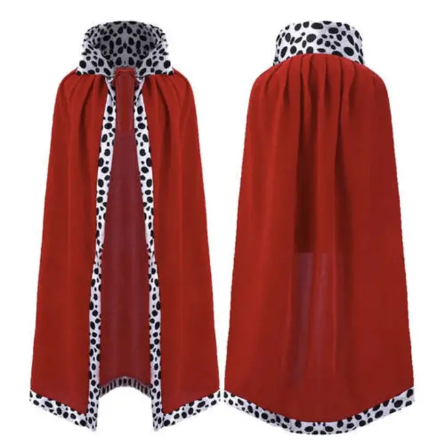 Kruzzel Koningskostuum Set - Cape, Scepter en Kroon voor Koninklijke Uitstraling