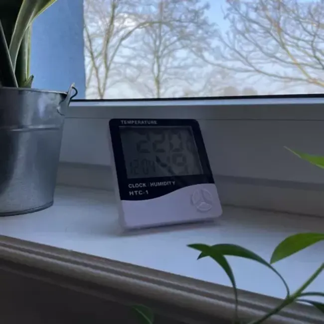 Izoxis Weerstation met Klok - Alles-in-één Klimaatbeheersing