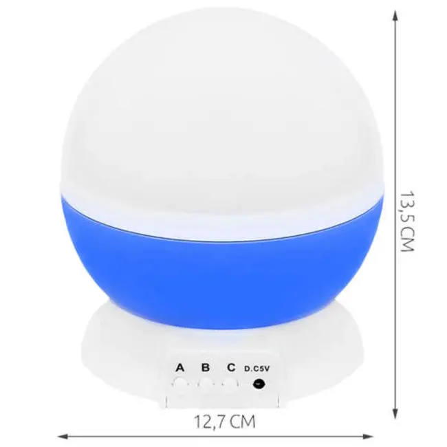 Izoxis Lamp met Projector - Sterrenlicht voor Slaapkamers