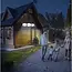 Izoxis Krachtige Solar LED Straatlamp met Bewegingssensor