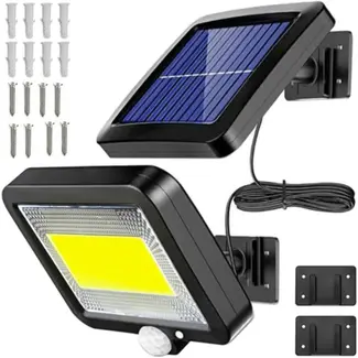 Izoxis 100LED Solar Lamp - Duurzame en Krachtige Buitenverlichting