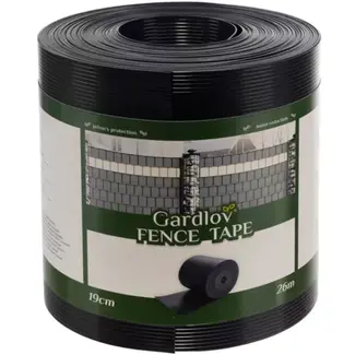 Gardlov Vlechtband Hekwerk - 19 cm x 26 m - Premium Kwaliteit - Antraciet