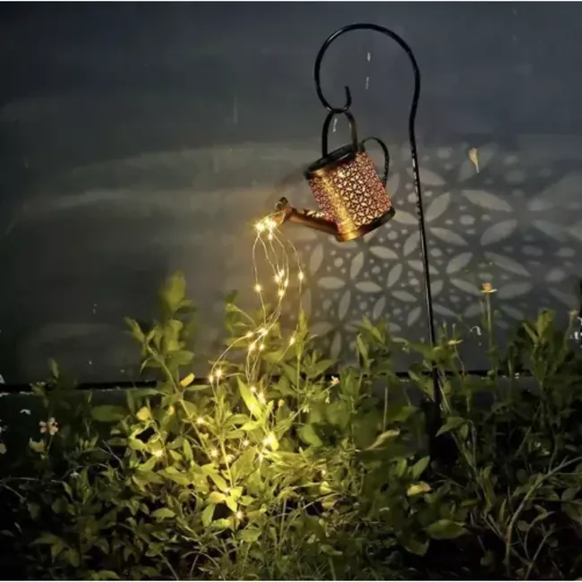 Gardlov Solar Tuinlamp Gieter - Sfeervolle en Duurzame Verlichting voor Uw Tuin