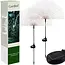 Gardlov Solar Tuinlampen met Paardenbloemeffect Set van 2 - Energiezuinige en Automatische Tuinverlichting