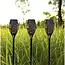 Gardlov Solar Tuinfakkels 4-Pack - LED Tuinlampen met Natuurlijke Vlam - Energiebesparend en Weerbestendig