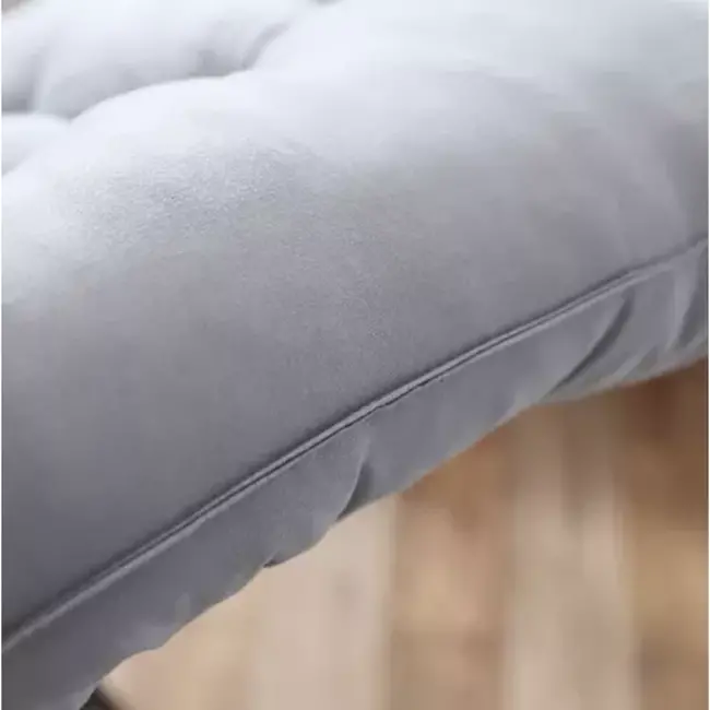 Gardlov Grijze Gestikte Tuinligstoelkussen - Optimaal Comfort en Duurzaamheid